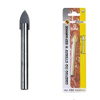 Сверло по стеклу и керамике 8 мм Энкор 9384 2 грани  картинка